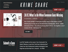 Tablet Screenshot of krimeshare.com